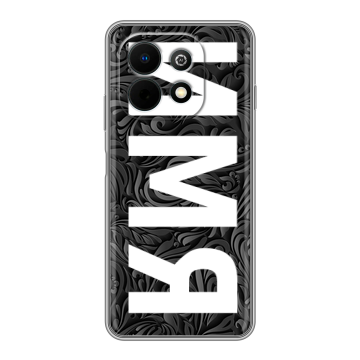 Силиконовый чехол на Huawei Nova Y74 с принтом ИМЯ
