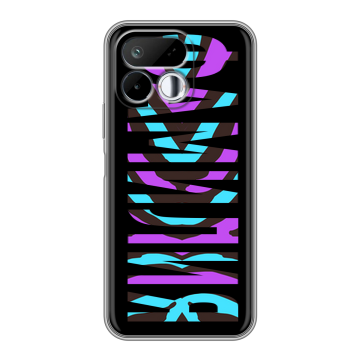 Силиконовый чехол на Realme 16T с принтом ФАМИЛИЯ