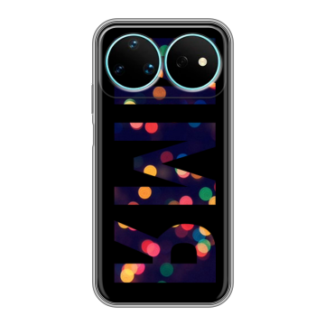 Силиконовый чехол на Huawei Nova 16 Pro с принтом ИМЯ