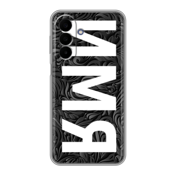 Силиконовый чехол на Samsung Galaxy A27 с принтом ИМЯ
