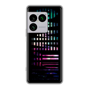 Силиконовый чехол на Sony Xperia 1 VIII с принтом ФАМИЛИЯ