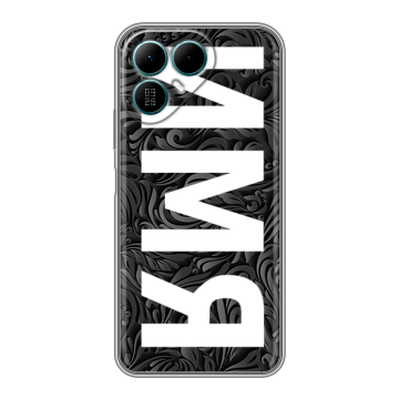 Силиконовый чехол на Tecno Pova 8 с принтом ИМЯ