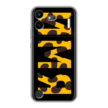Силиконовый чехол на Nothing Phone (4b) с принтом ИМЯ