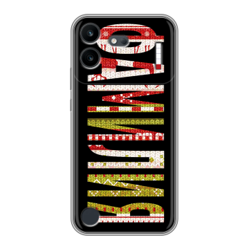 Силиконовый чехол на Nothing Phone (4b) с принтом ФАМИЛИЯ