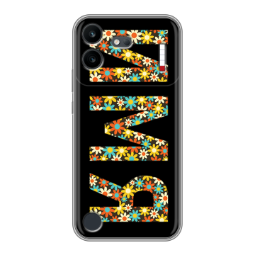 Силиконовый чехол на Nothing Phone (4b) с принтом ИМЯ