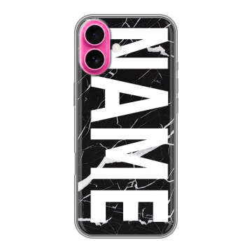 Силиконовый чехол на Iphone 18 с принтом NAME