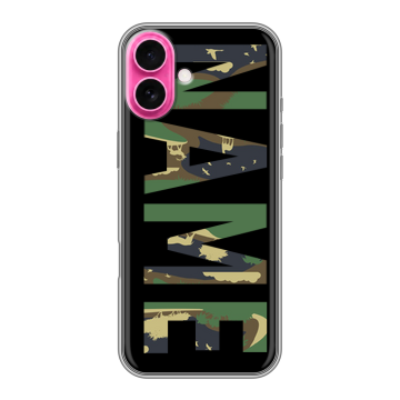 Силиконовый чехол на Iphone 18 с принтом NAME