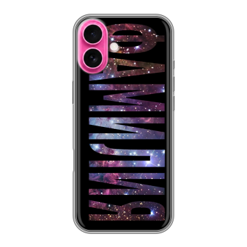 Силиконовый чехол на Iphone 18 с принтом ФАМИЛИЯ