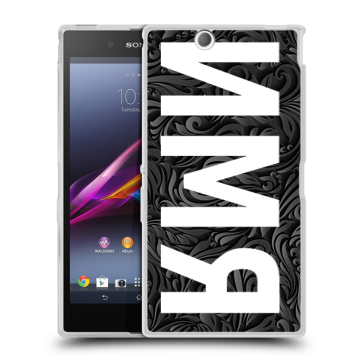 Силиконовый чехол на Sony Xperia Z Ultra  с принтом ИМЯ