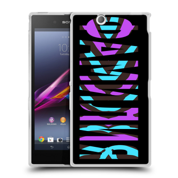 Силиконовый чехол на Sony Xperia Z Ultra  с принтом ФАМИЛИЯ