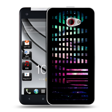 Пластиковый чехол на HTC Butterfly S с принтом ФАМИЛИЯ