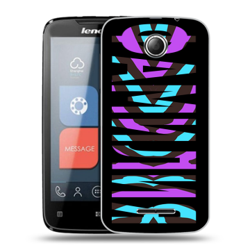 Пластиковый чехол на Lenovo A390 с принтом ФАМИЛИЯ