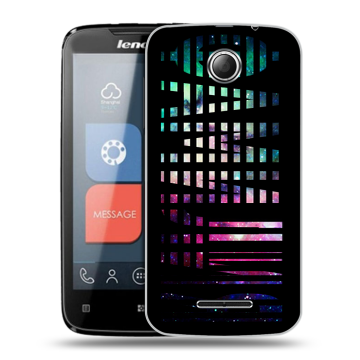 Пластиковый чехол на Lenovo A390 с принтом ФАМИЛИЯ