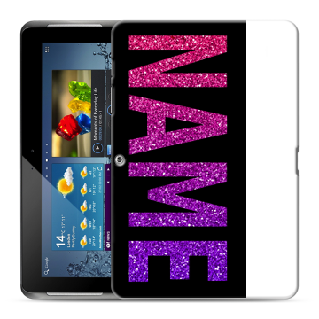 Силиконовый чехол на Samsung Galaxy Tab 2 10.1 с принтом NAME