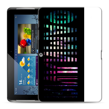 Силиконовый чехол на Samsung Galaxy Tab 2 10.1 с принтом ФАМИЛИЯ