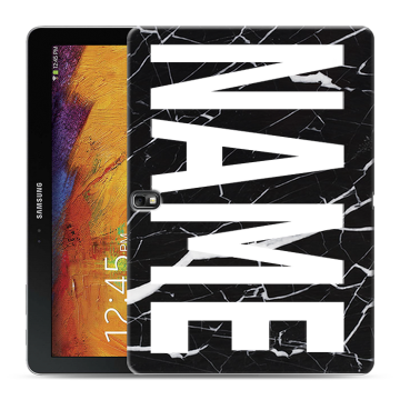 Силиконовый чехол на Samsung Galaxy Note 10.1 2014 editon с принтом NAME