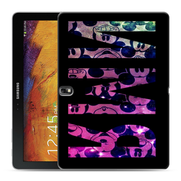 Силиконовый чехол на Samsung Galaxy Note 10.1 2014 editon с принтом ИМЯ