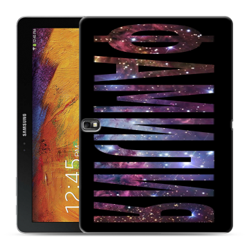 Силиконовый чехол на Samsung Galaxy Note 10.1 2014 editon с принтом ФАМИЛИЯ