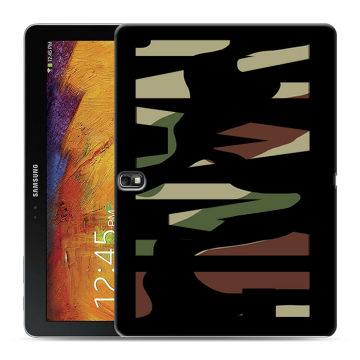 Силиконовый чехол на Samsung Galaxy Note 10.1 2014 editon с принтом NAME