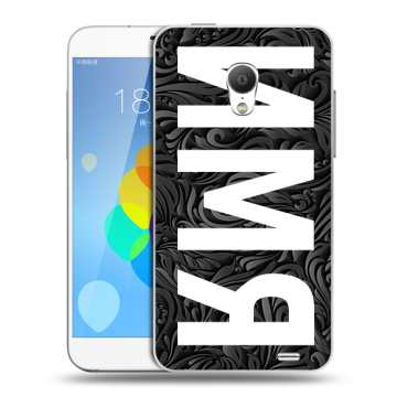Пластиковый чехол на  Meizu MX3 с принтом ИМЯ