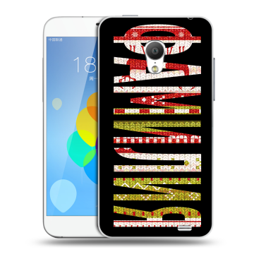 Пластиковый чехол на  Meizu MX3 с принтом ФАМИЛИЯ