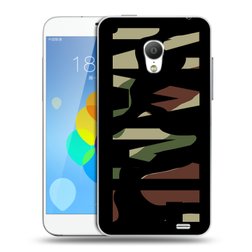 Пластиковый чехол на  Meizu MX3 с принтом NAME