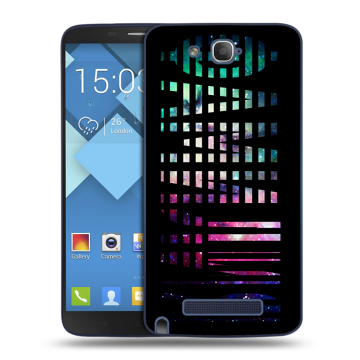 Пластиковый чехол на Alcatel One Touch Hero с принтом ФАМИЛИЯ