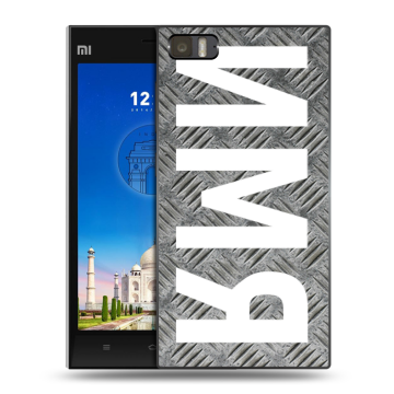 Пластиковый чехол на Xiaomi MI3 с принтом ИМЯ
