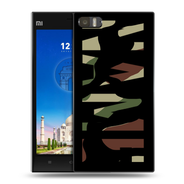 Пластиковый чехол на Xiaomi MI3 с принтом NAME