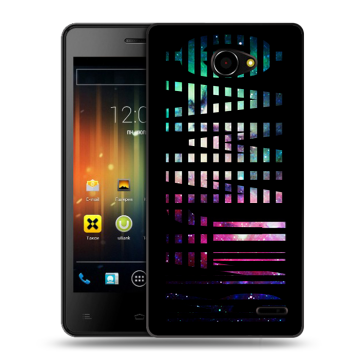 Пластиковый чехол на Fly Iq4403 Energie 3 с принтом ФАМИЛИЯ