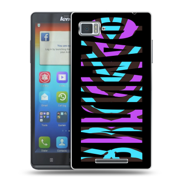 Пластиковый чехол на Lenovo Vibe Z с принтом ФАМИЛИЯ