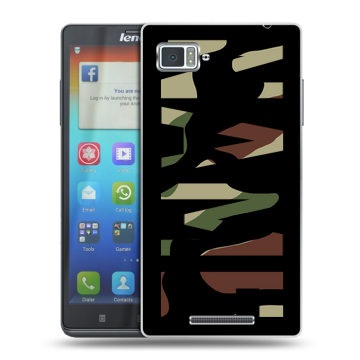 Пластиковый чехол на Lenovo Vibe Z с принтом NAME