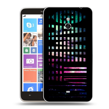 Пластиковый чехол на Nokia Lumia 1320 с принтом ФАМИЛИЯ