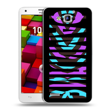 Пластиковый чехол на Huawei Honor 3x с принтом ФАМИЛИЯ