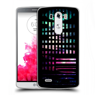 Силиконовый чехол на LG G3 (Dual-LTE) с принтом ФАМИЛИЯ