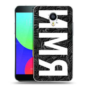 Силиконовый чехол на Meizu MX4 с принтом ИМЯ