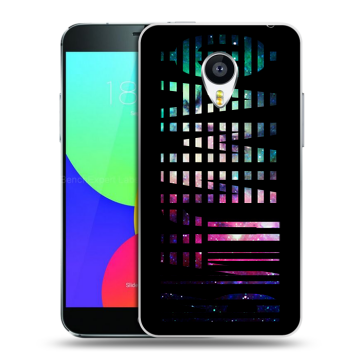 Силиконовый чехол на Meizu MX4 с принтом ФАМИЛИЯ