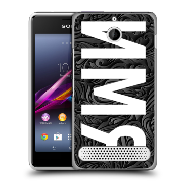 Пластиковый чехол на Sony Xperia E1 с принтом ИМЯ