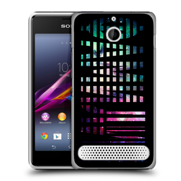 Пластиковый чехол на Sony Xperia E1 с принтом ФАМИЛИЯ