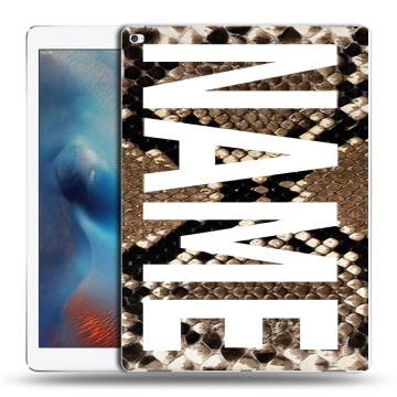 Силиконовый чехол на Ipad Pro с принтом NAME