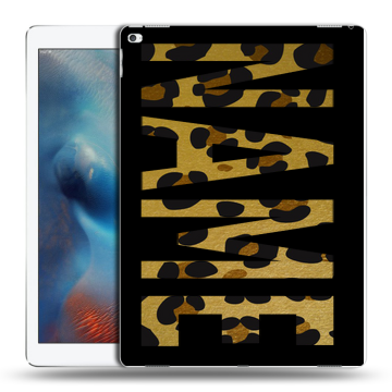 Силиконовый чехол на Ipad Pro с принтом NAME