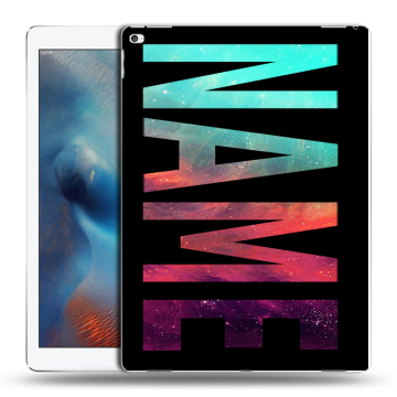 Силиконовый чехол на Ipad Pro с принтом NAME