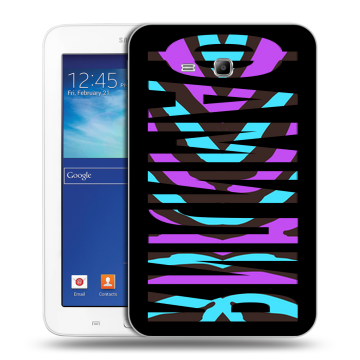 Силиконовый чехол на Samsung Galaxy Tab 3 Lite с принтом ФАМИЛИЯ