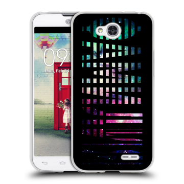 Пластиковый чехол на LG L90 с принтом ФАМИЛИЯ