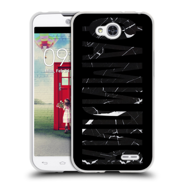 Пластиковый чехол на LG L90 с принтом ФАМИЛИЯ
