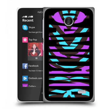 Силиконовый чехол на Nokia X с принтом ФАМИЛИЯ