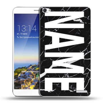 Пластиковый чехол на Huawei MediaPad X1 7.0 с принтом NAME