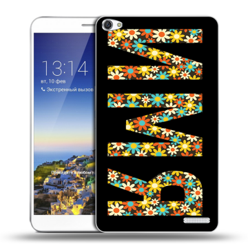 Пластиковый чехол на Huawei MediaPad X1 7.0 с принтом ИМЯ