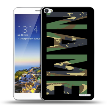 Пластиковый чехол на Huawei MediaPad X1 7.0 с принтом NAME