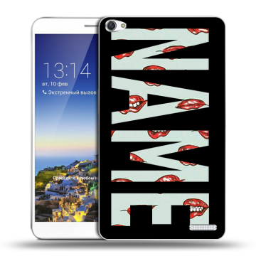 Пластиковый чехол на Huawei MediaPad X1 7.0 с принтом NAME